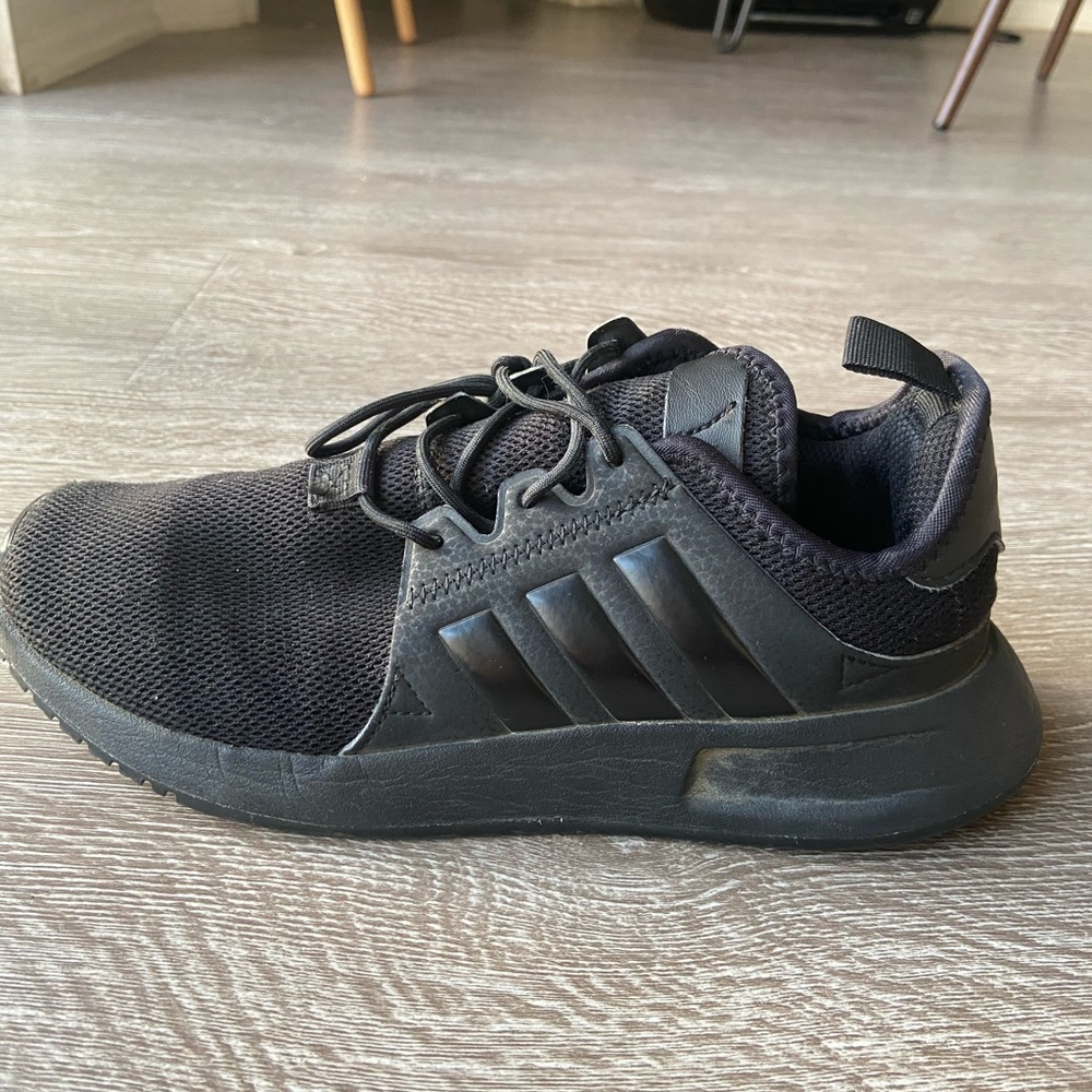 Black adidas sneakers